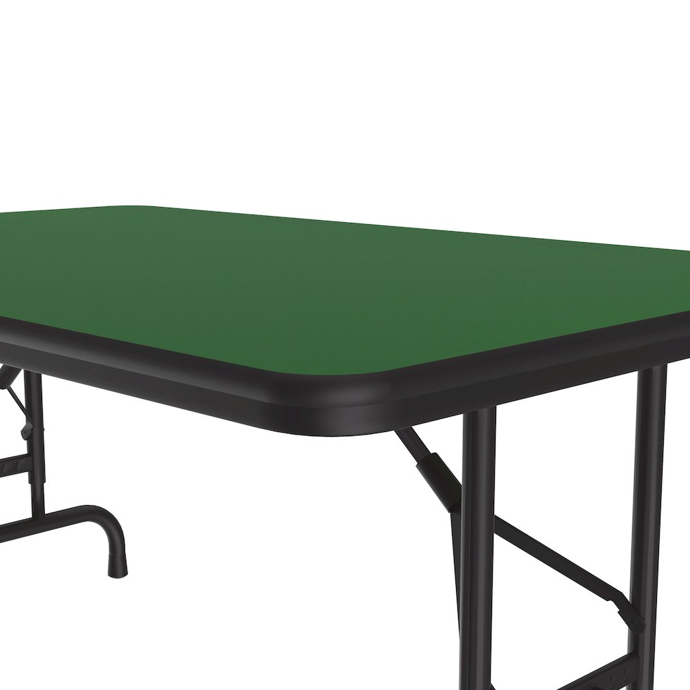 Adjustable Height High Pressure Top Folding Table 30x48"