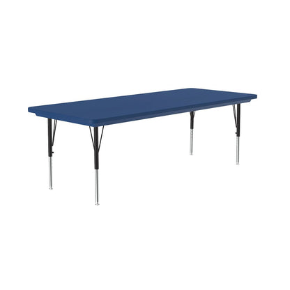 Commercial Blow-Molded Plastic Top Activity Tables 30x60"