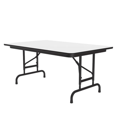 Adjustable Height High Pressure Top Folding Table 30x48"