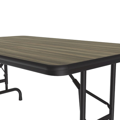 Adjustable Height High Pressure Top Folding Table 30x48"