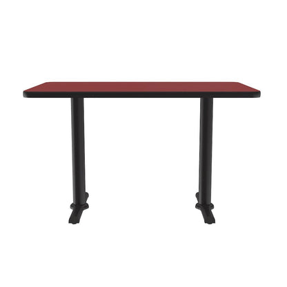 Table Height Deluxe High-Pressure Café and Breakroom Table 30x48"