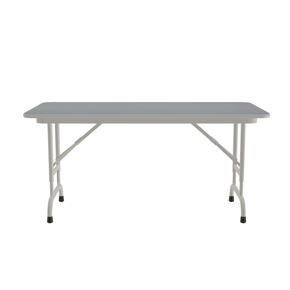Adjustable Height High Pressure Top Folding Table 24x48"