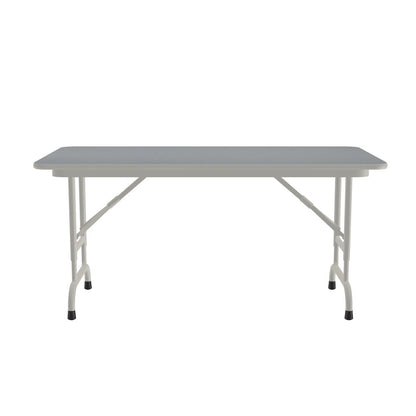 Adjustable Height High Pressure Top Folding Table 24x48"