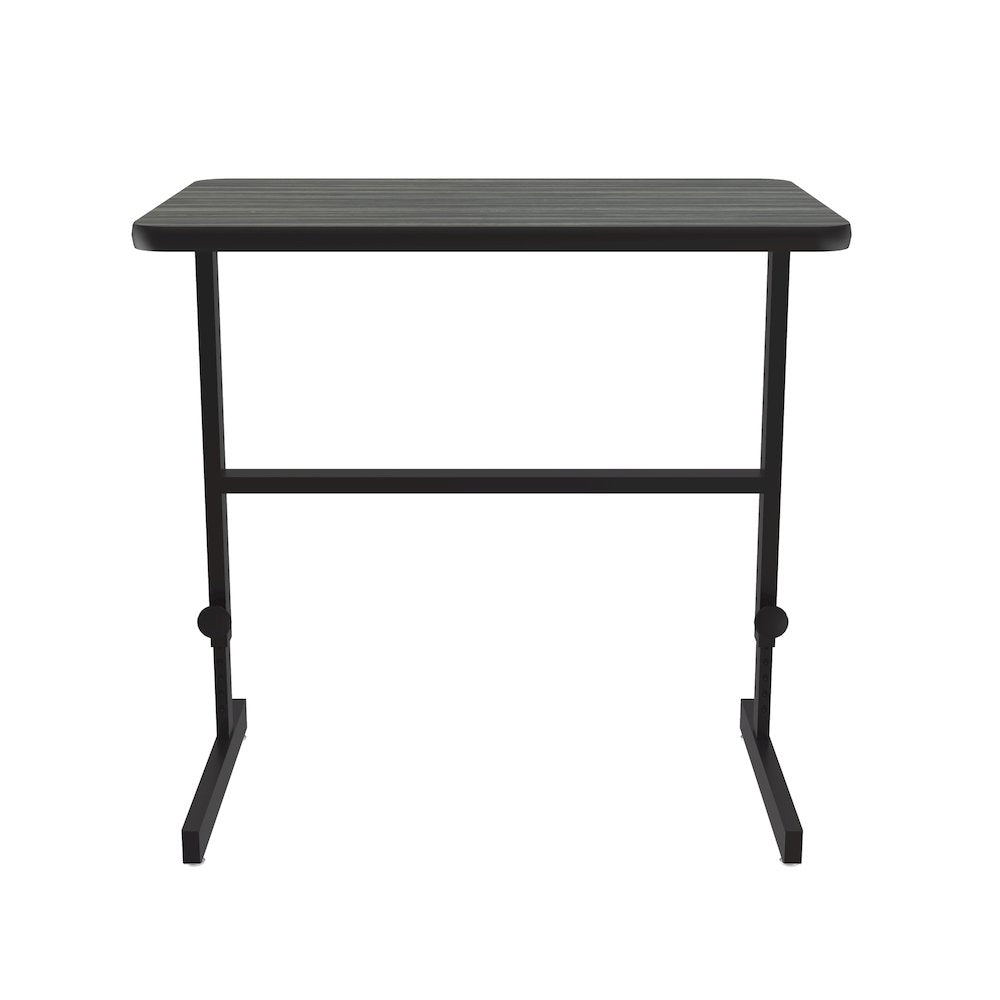High-Pressure Laminate Top Adjustable Standing  Height Work Station 24x36