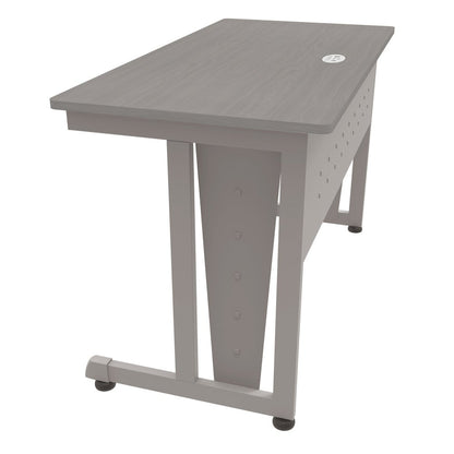 Basic Rectangular Desk 24 X 48 Ash / Gray