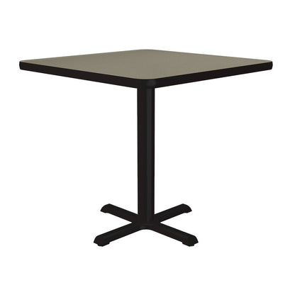 Table Height Deluxe High-Pressure Café and Breakroom Table 24x24"
