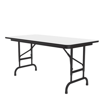 Adjustable Height High Pressure Top Folding Table 24x48"