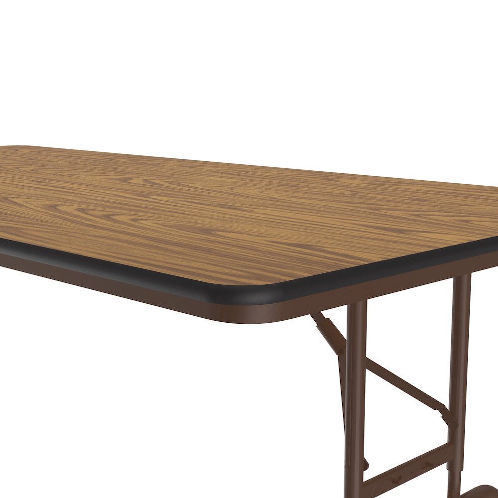 Adjustable Height High Pressure Top Folding Table 30x60"