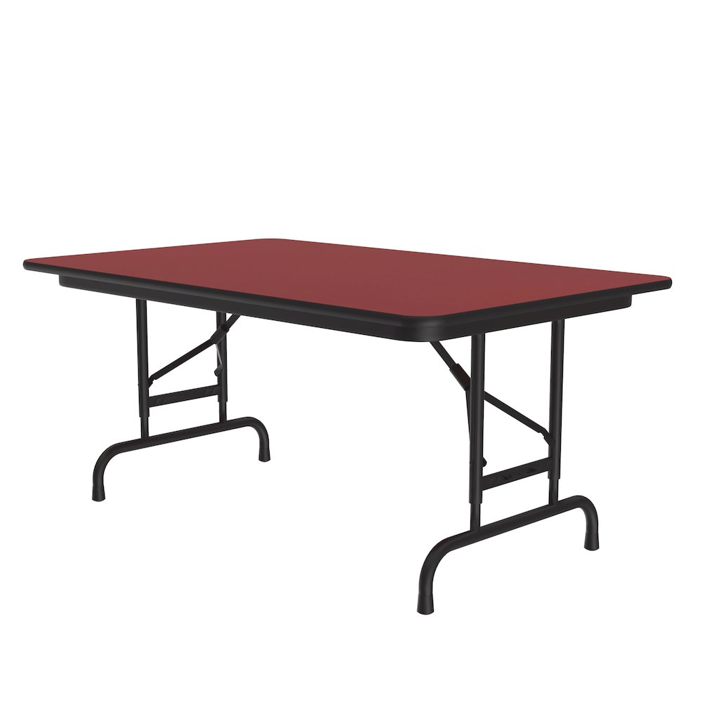 Adjustable Height High Pressure Top Folding Table 30x48"