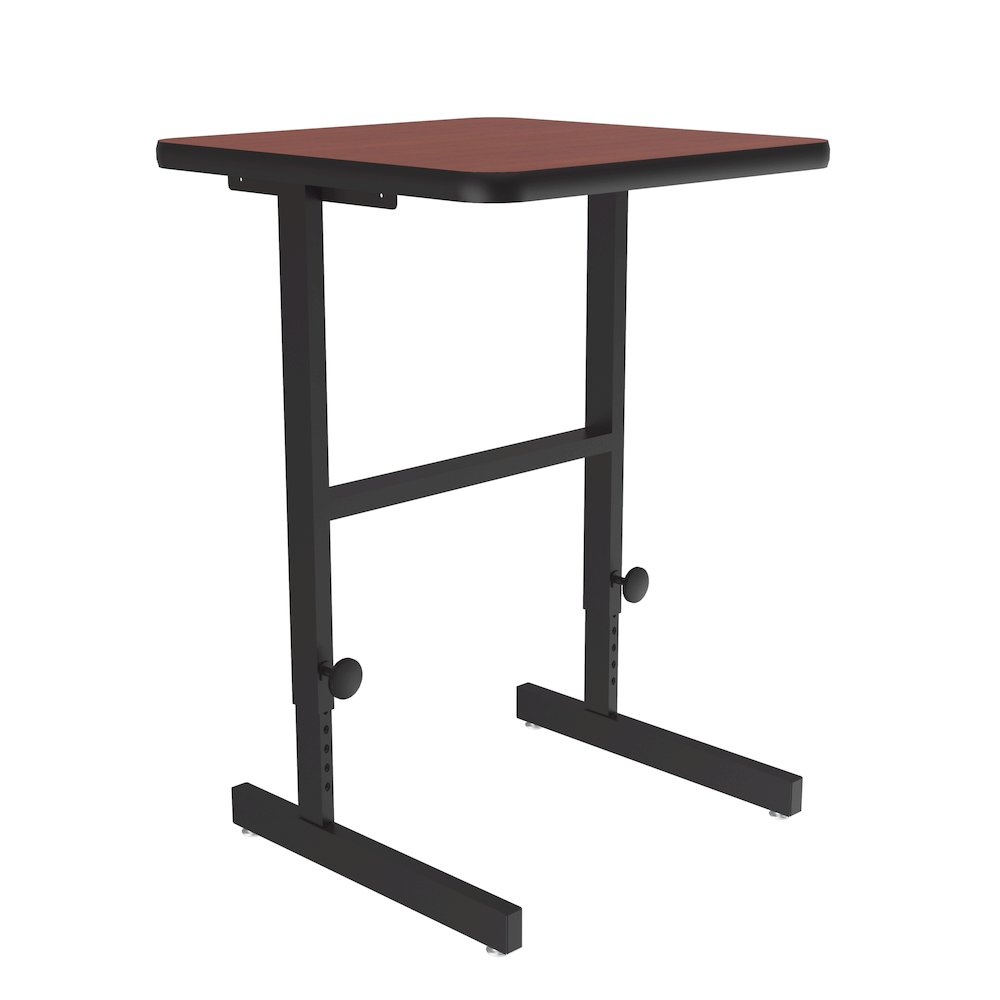 High-Pressure Laminate Top Adjustable Standing  Height Work Station 20x24