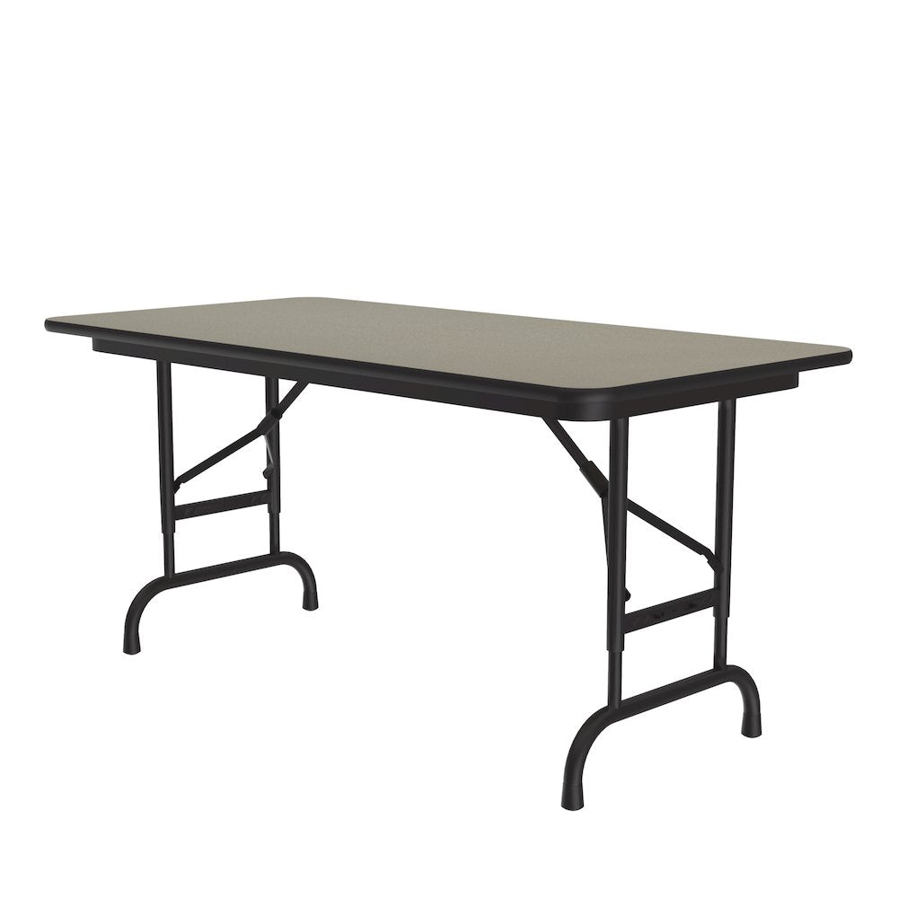 Adjustable Height High Pressure Top Folding Table 24x48"