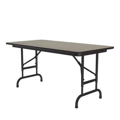 Adjustable Height High Pressure Top Folding Table 24x48"