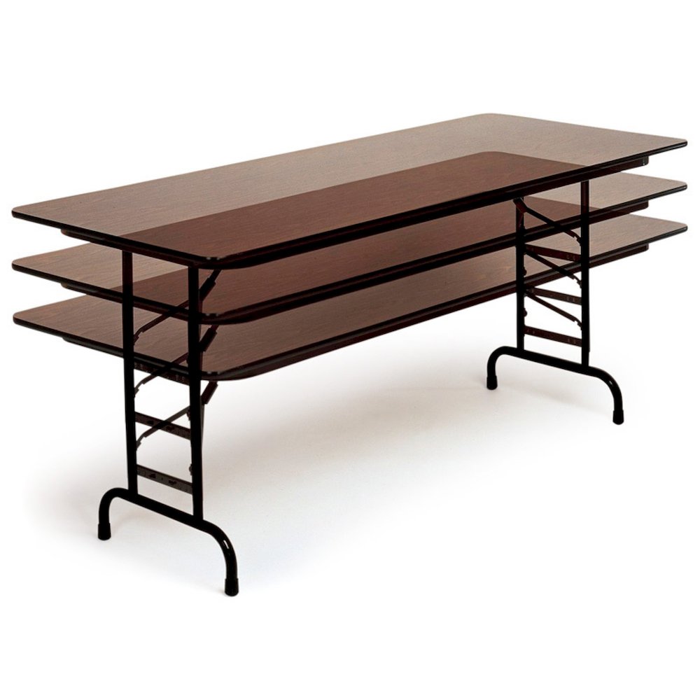 Adjustable Height High Pressure Top Folding Table 30x96"