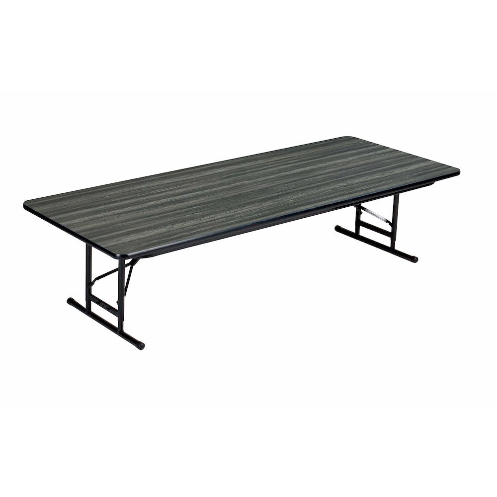 Adjustable Height High Pressure Top Folding Table 24x48"