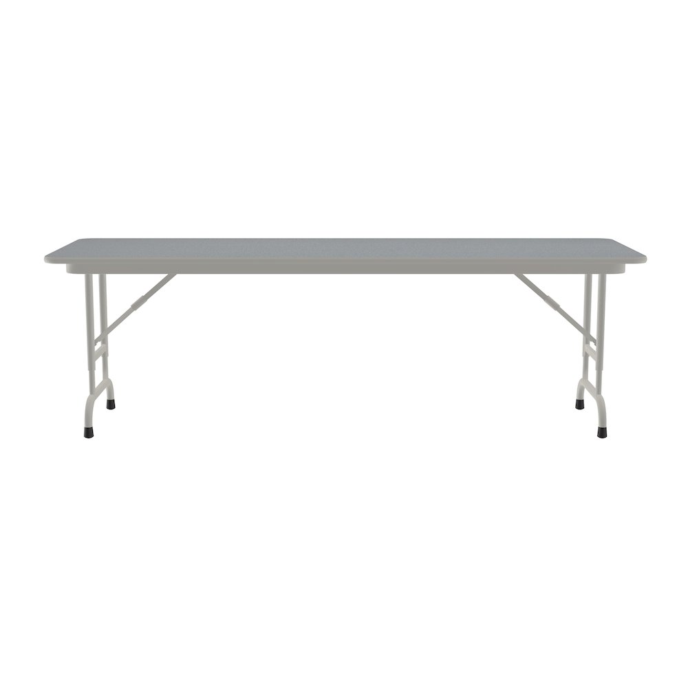 Adjustable Height High Pressure Top Folding Table 24x72"