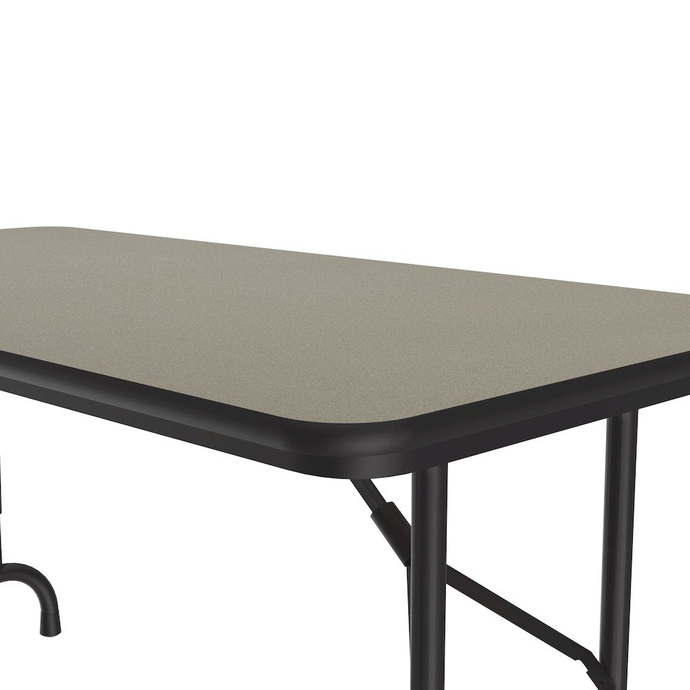Adjustable Height High Pressure Top Folding Table 24x48"