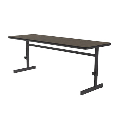 Adjustable Height Deluxe High-Pressure Top Computer/Student Desks  24x60"