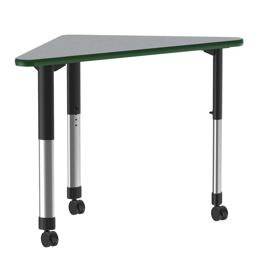 Deluxe High Pressure Collaborative Desk with Casters 41x23"