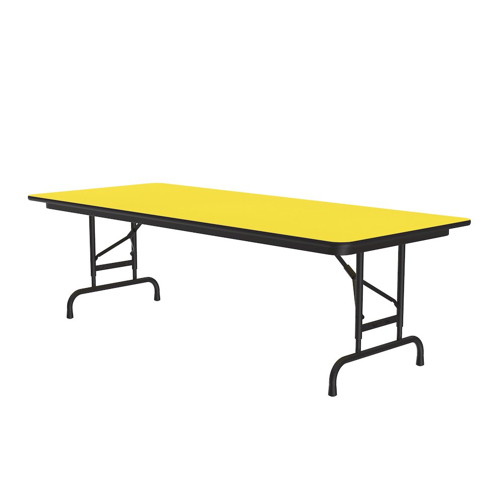 Adjustable Height High Pressure Top Folding Table 30x72"