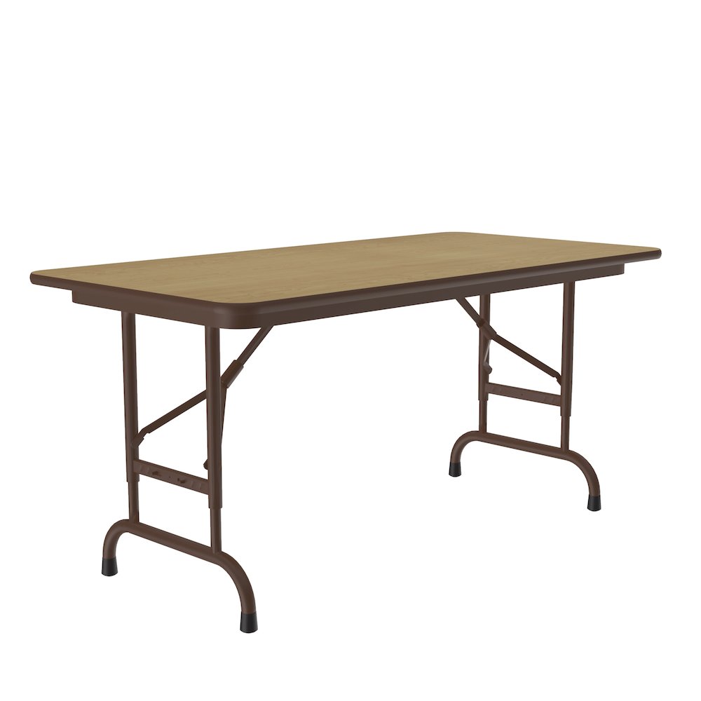 Adjustable Height High Pressure Top Folding Table 24x48"