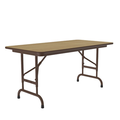 Adjustable Height High Pressure Top Folding Table 24x48"