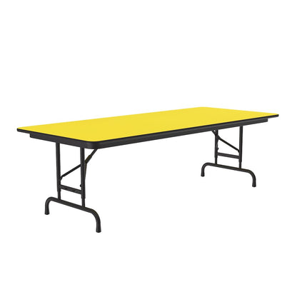 Adjustable Height High Pressure Top Folding Table 30x72"