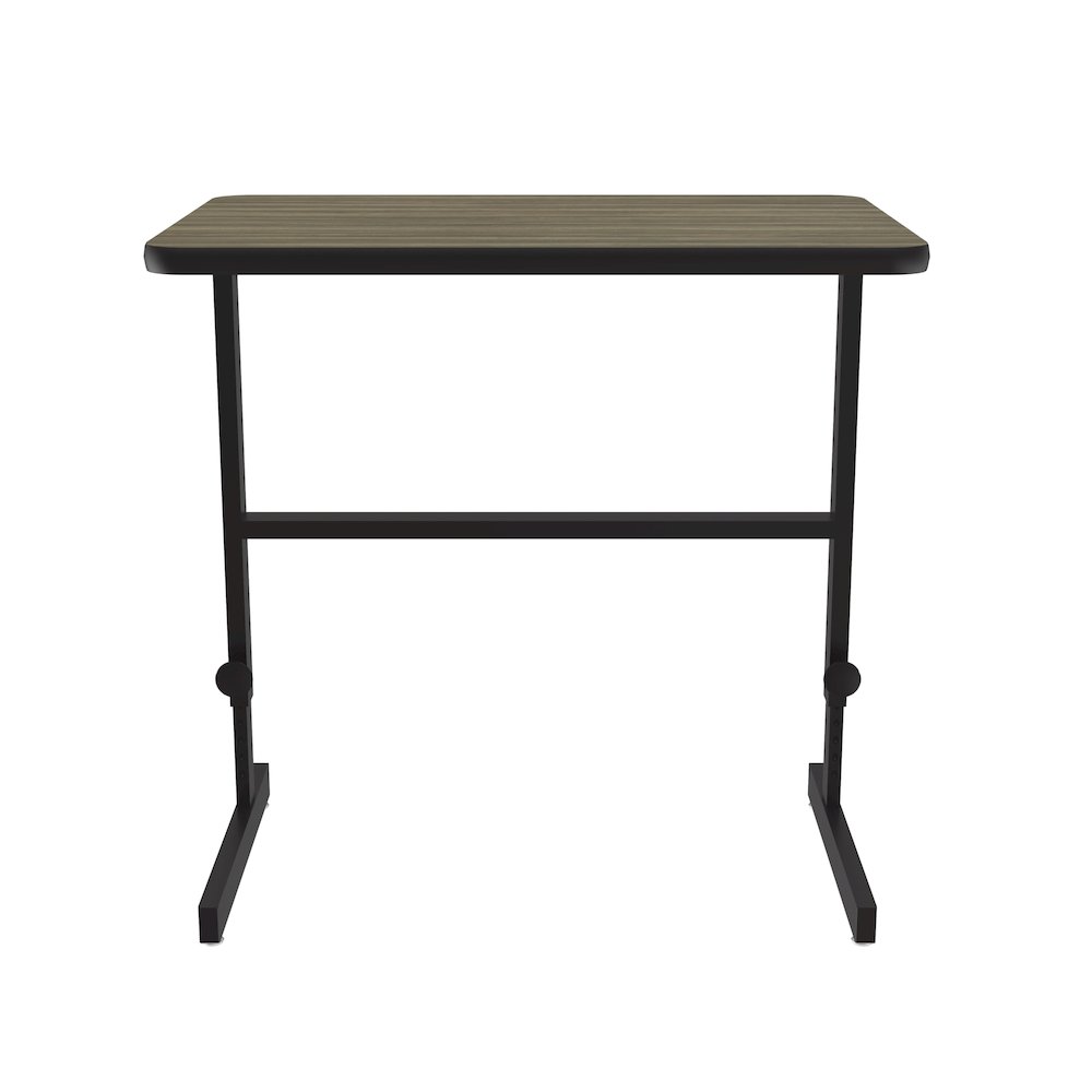 High-Pressure Laminate Top Adjustable Standing  Height Work Station 24x36