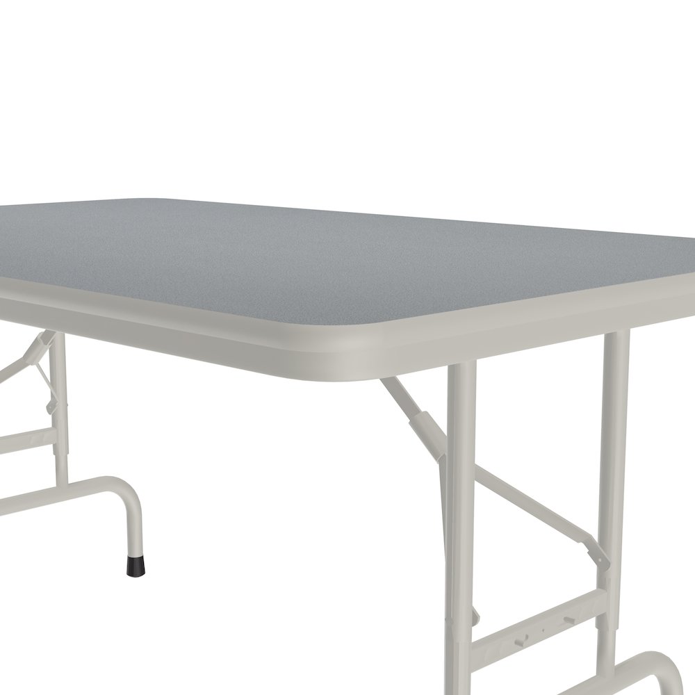 Adjustable Height High Pressure Top Folding Table 30x48"
