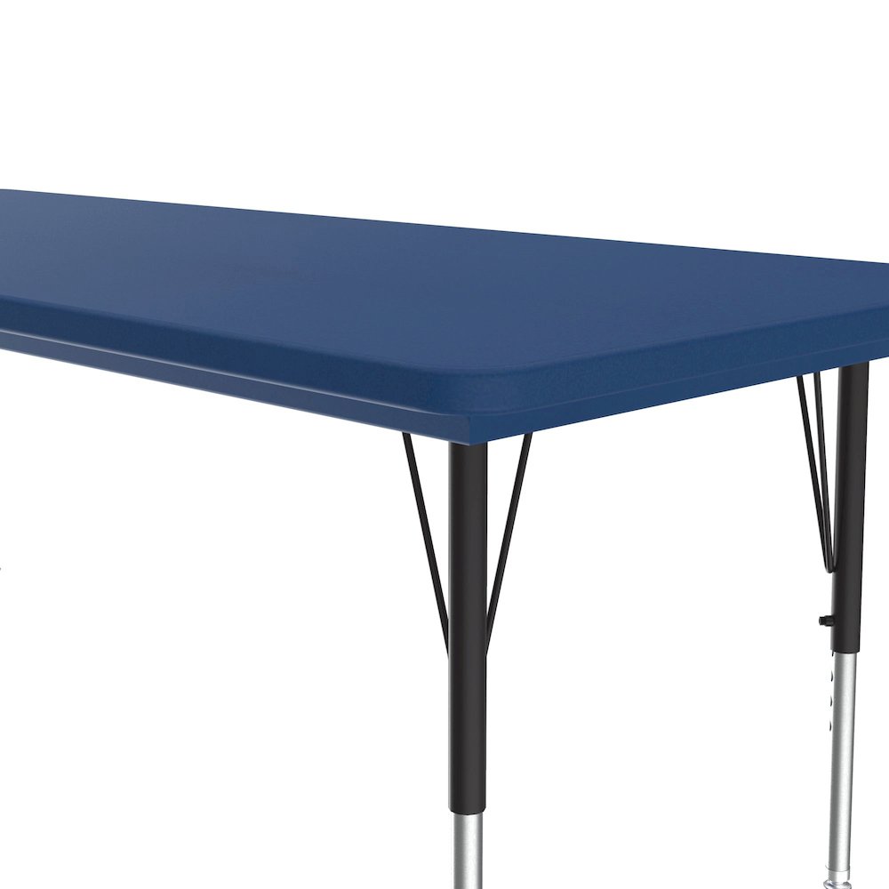 Commercial Blow-Molded Plastic Top Activity Tables 30x60"