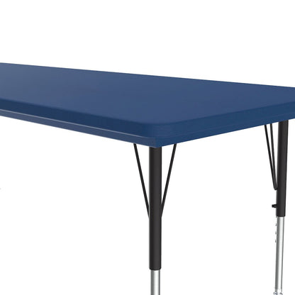 Commercial Blow-Molded Plastic Top Activity Tables 30x60"