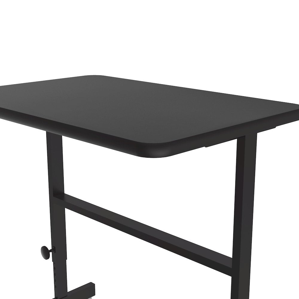 High-Pressure Laminate Top Adjustable Standing  Height Work Station 24x36