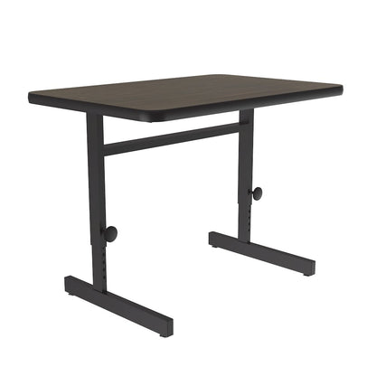 Adjustable Height Commercial Laminate Top Computer/Student Desks 24x36"