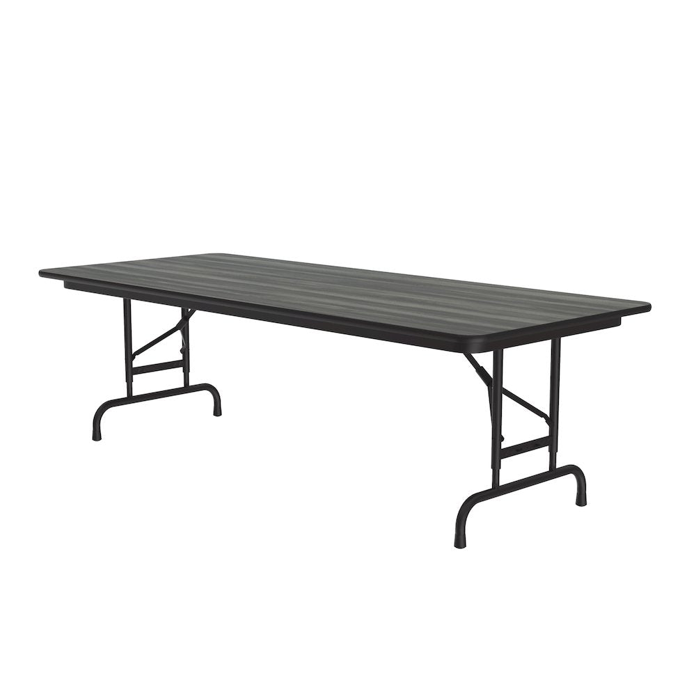 Adjustable Height High Pressure Top Folding Table 30x72"