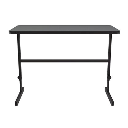 High-Pressure Laminate Top Adjustable Standing  Height Work Station 24x48