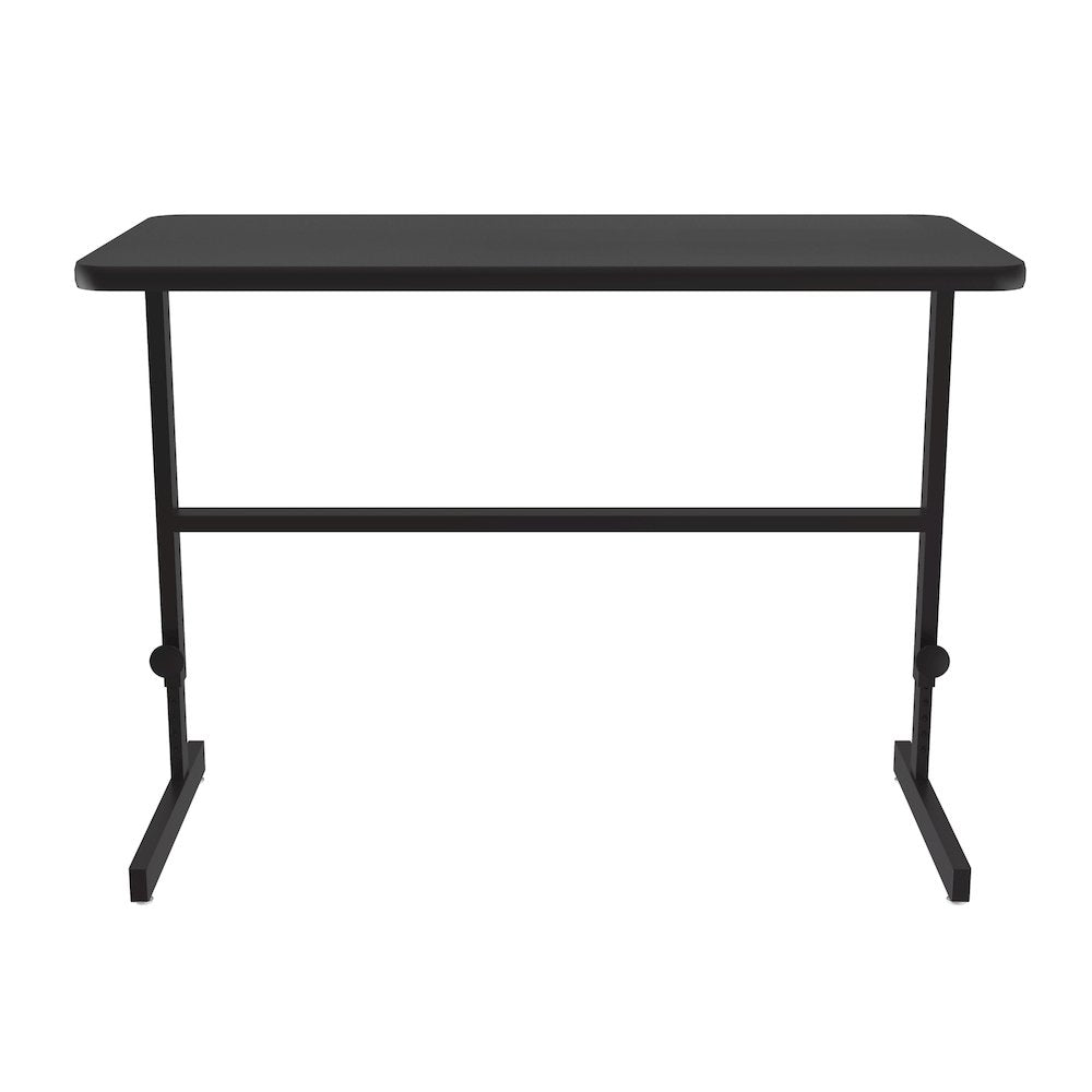 High-Pressure Laminate Top Adjustable Standing  Height Work Station 24x48