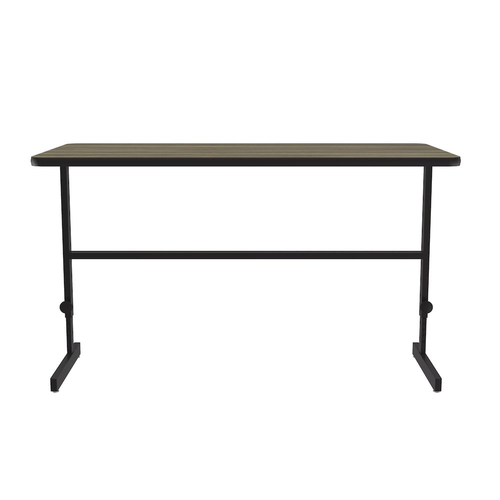 High-Pressure Laminate Top Adjustable Standing  Height Work Station 30x60