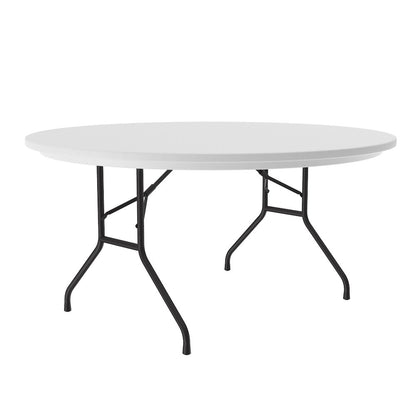 Commercial Blow-Molded Plastic Folding Table 60x60"