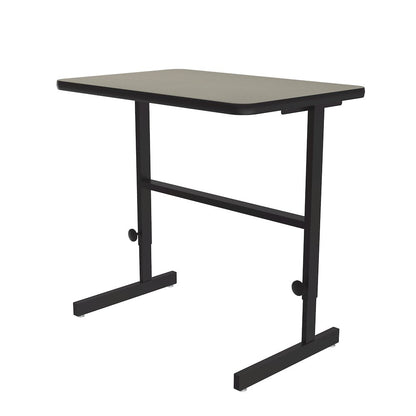 High-Pressure Laminate Top Adjustable Standing  Height Work Station 24x36