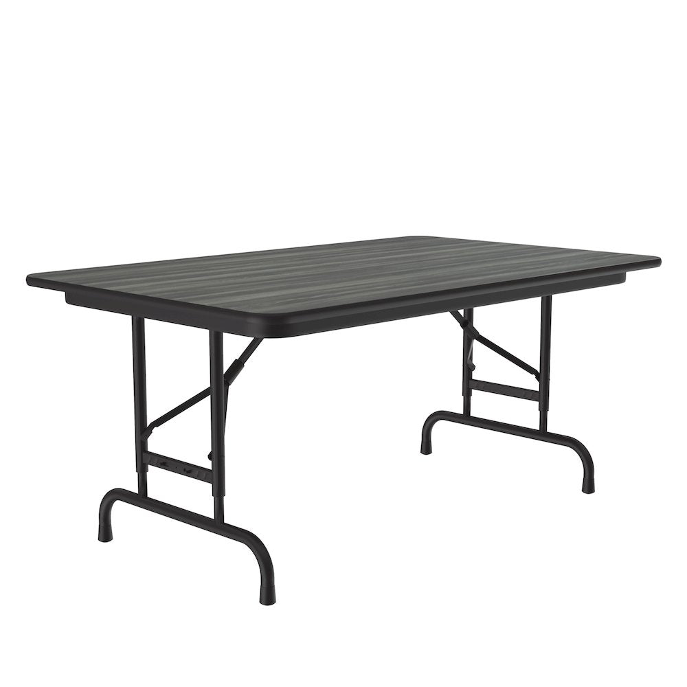 Adjustable Height High Pressure Top Folding Table 30x48"