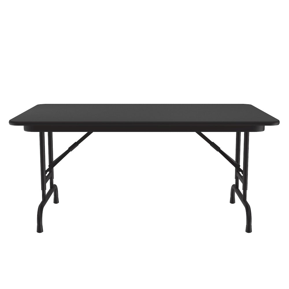 Adjustable Height High Pressure Top Folding Table 30x48"
