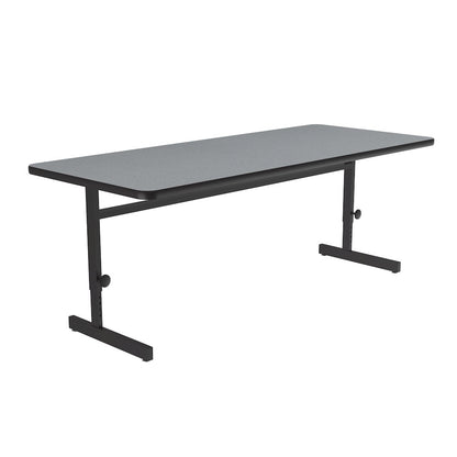 Adjustable Height Deluxe High-Pressure Top Computer/Student Desks  30x72"