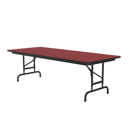 Adjustable Height High Pressure Top Folding Table 30x72"