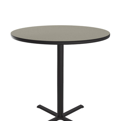 Bar Stool/Standing Height Deluxe High-Pressure Café and Breakroom Table 48x48