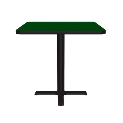 Table Height Deluxe High-Pressure Café and Breakroom Table 24x24"