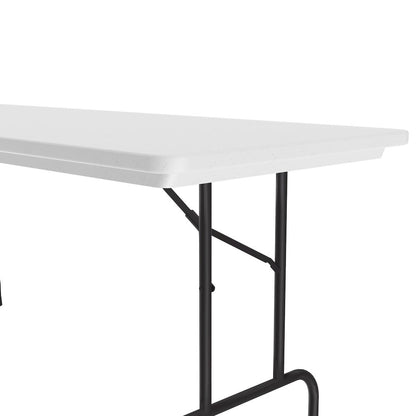 Commercial Blow-Molded Plastic Folding Table 30x72"