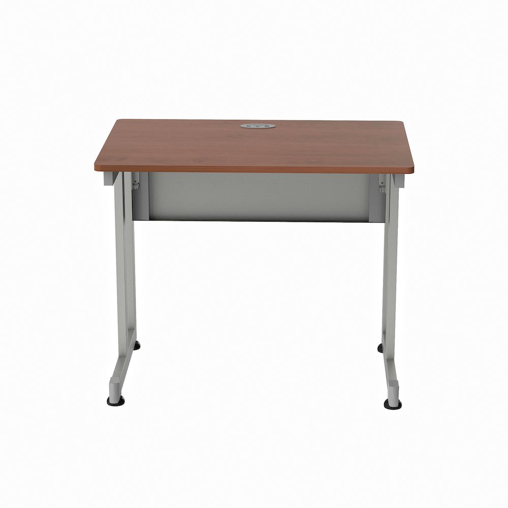 Basic Small Desk 24 X 36 Cherry / Gray