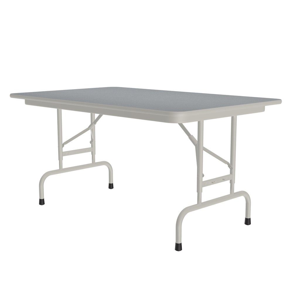 Adjustable Height High Pressure Top Folding Table 30x48"