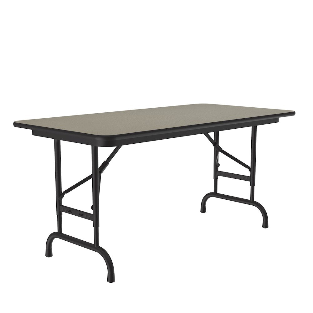 Adjustable Height High Pressure Top Folding Table 24x48"