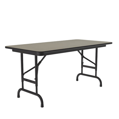 Adjustable Height High Pressure Top Folding Table 24x48"