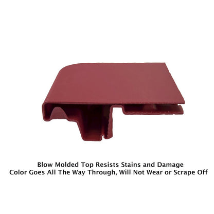 Commercial Blow-Molded Plastic Top Activity Tables 48x72"